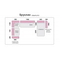 Бруклин модульный диван